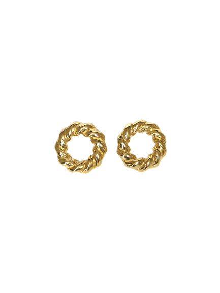 Gold Rope Earrings