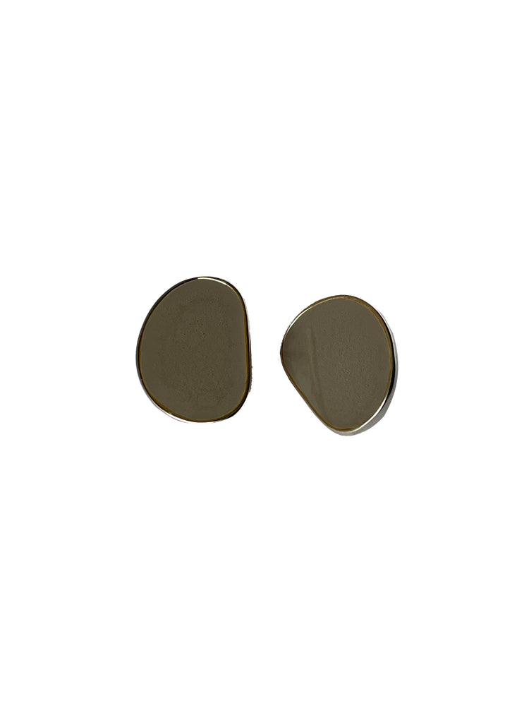 Khaki Green Rita Earrings