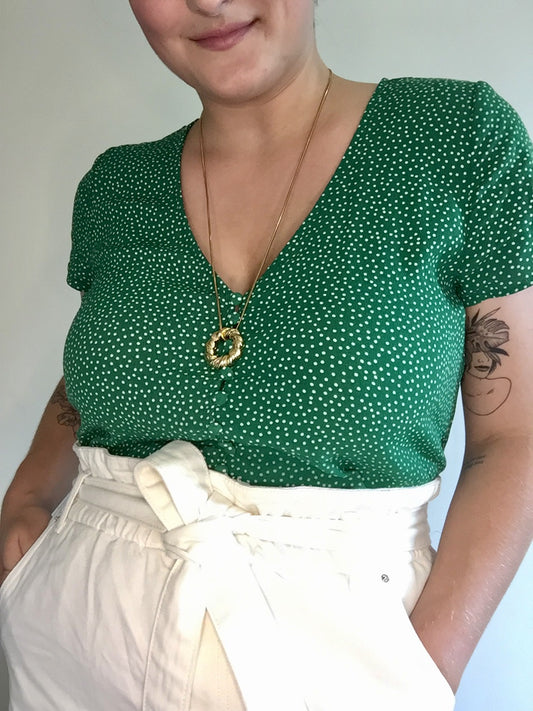 Gold Long Rope Necklace