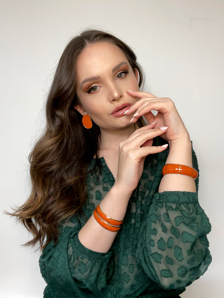 Orange Isabela Bracelet