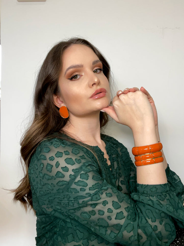 Orange Juliana Bracelet