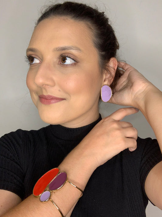 Lilac Rita Earrings